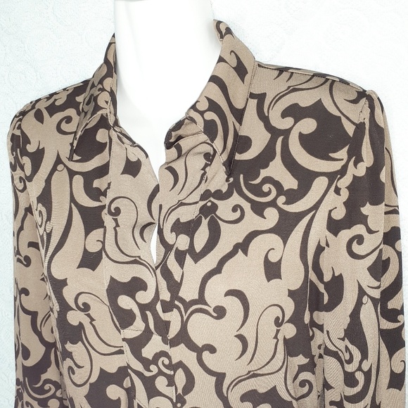 INC Dress Paisley Jersey Knit FIRM PRICE - Picture 5 of 7